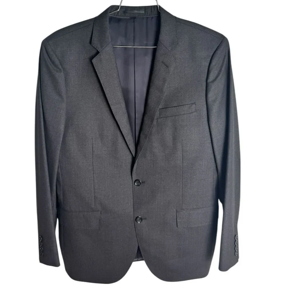 J.Crew Ludlow Slim-fit suit jacket in Italian wool Deep Charcoal 42R